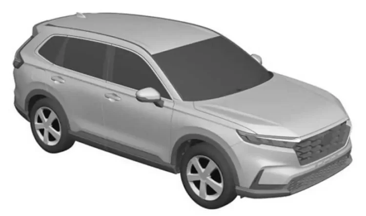 Дизайн Honda CR-V 2023 года предположительно раскрыт в патентном изображении